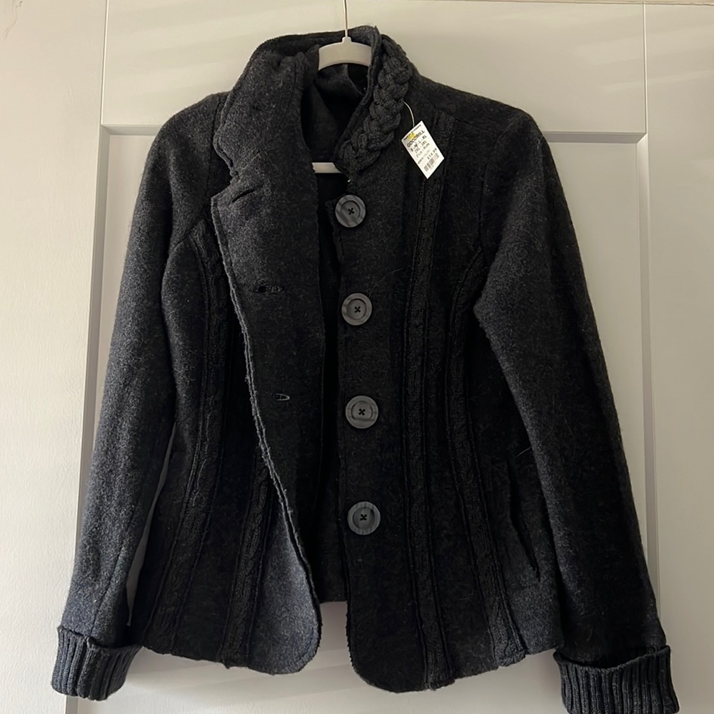 Gray Wool Sweater